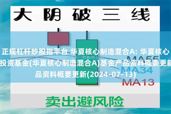 正规杠杆炒股指平台 华夏核心制造混合A: 华夏核心制造混合型证券投资基金(华夏核心制造混合A)基金产品资料概要更新(2024-07-13)