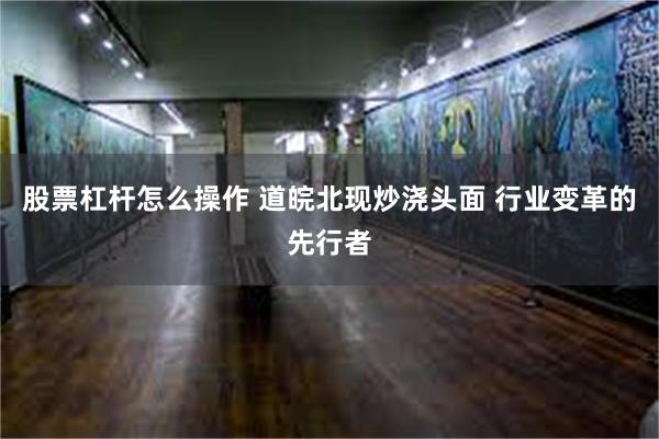 股票杠杆怎么操作 道皖北现炒浇头面 行业变革的先行者